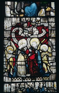 Vitrail représentant la Visitation - English School